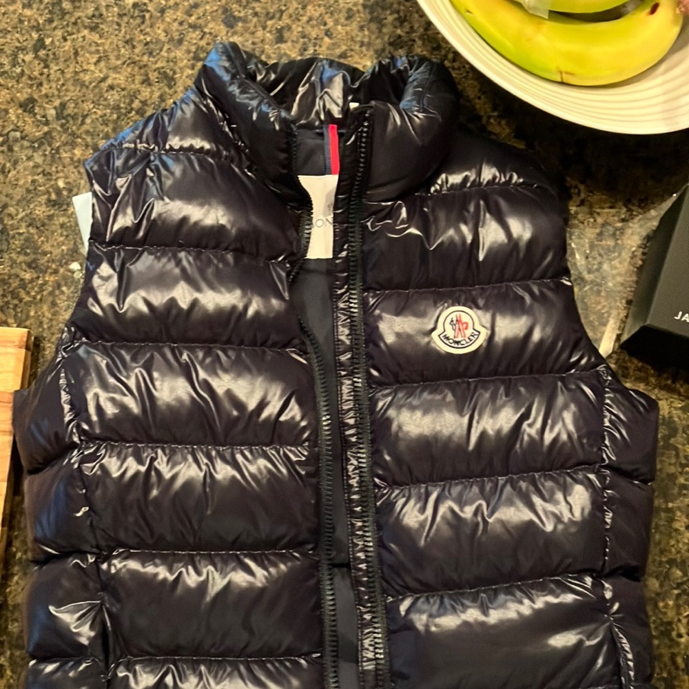 Moncler ghany vest in navy